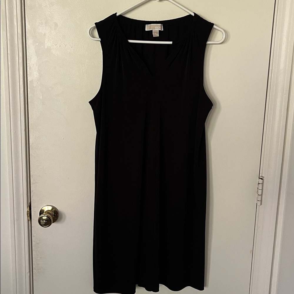 Michael Kors Classic Black Dress – Medium, 34” Length